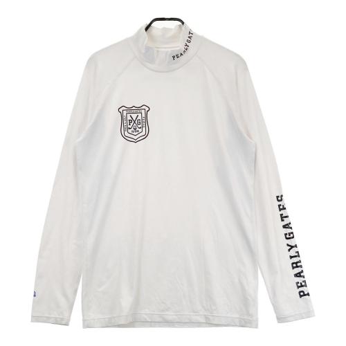 PEARLY GATES Vネック長袖シャツ クリーム色 PEARLY GATES 【NEW】PEARLY パーリーゲイツ メンズ 【PG BODY