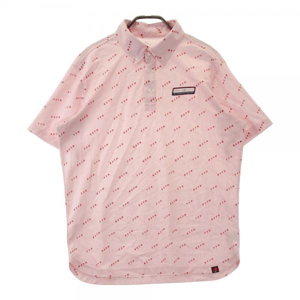 サイズ：5 NEW BALANCE GOLF ニューバランス  半袖ポロシャツ  レッド系 [240101459085] ゴルフウェア メンズ ストスト NEW BALANCE GOLF ニューバランス 半袖ポロシャツ レッド系