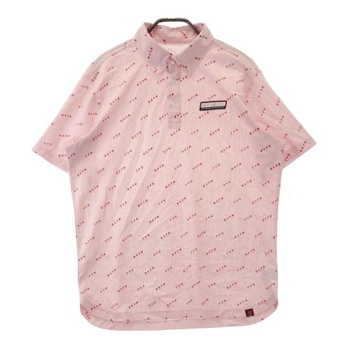 サイズ：6 NEW BALANCE GOLF ニューバランス  半袖ポロシャツ  ブラック系 [240101460245] ゴルフウェア メンズ ストスト NEW BALANCE GOLF ニューバランス 半袖ポロシャツ ブラック系