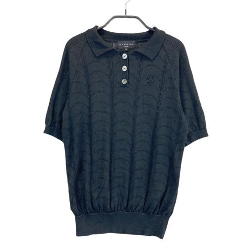 ST ANDREWS セントアンドリュース 半袖ポロシャツ ネイビー系