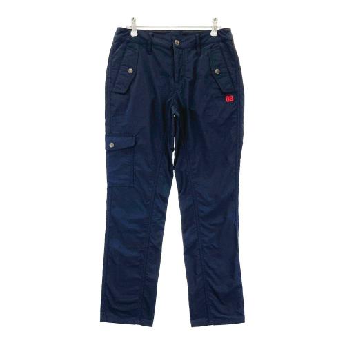 極美品 パーリーゲイツ ナイロンパンツ ネイビー バックロゴ
