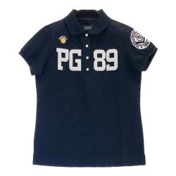 【中古】 パーリーゲイツ　ゴルフ　上下　長袖　ポロシャツ　デニムスカート　S〜M PEARLY GATES(パーリーゲイツ) レディース｜中古ゴルフウェア