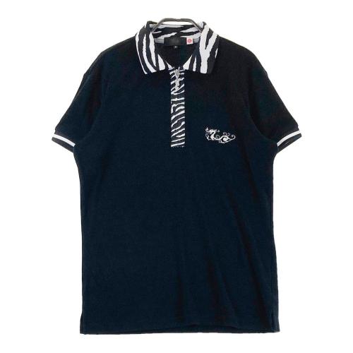【美品】ダンスウィズドラゴン 北斗の拳　コラボ　ハーフジップ 半袖Tシャツ 超歓迎 美品】ダンスウィズドラゴン 北斗の拳 コラボ ハーフ