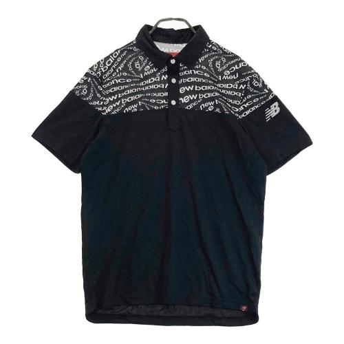 サイズ：2 NEW BALANCE GOLF ニューバランス  ハイネック 長袖Tシャツ ボーダー柄 ブラック系 [240101346136] ゴルフウェア レディース ストスト New Balance NEW BALANCE ニューバランス ハイネック 長袖T