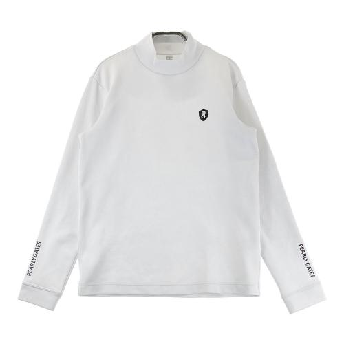 PEARLY GATES ハイネックTシャツ ホワイト PEARLY GATES パーリーゲイツ ハイネック 長袖 インナー Tシャツ