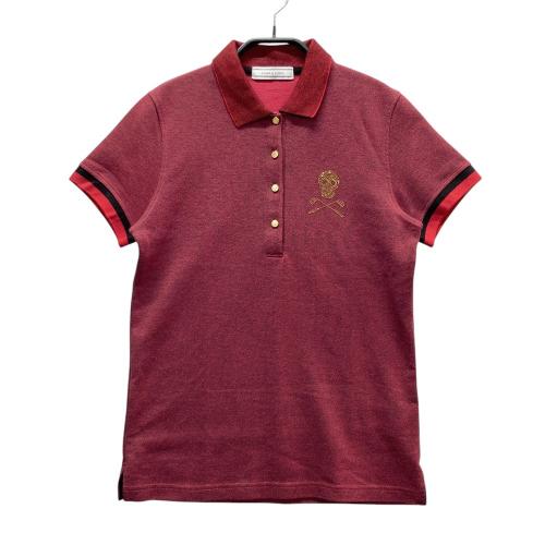 MARK & LONA レッドポロシャツ MARK&LONA マークアンドロナ 半袖ポロシャツ レッド系 サイズ：S