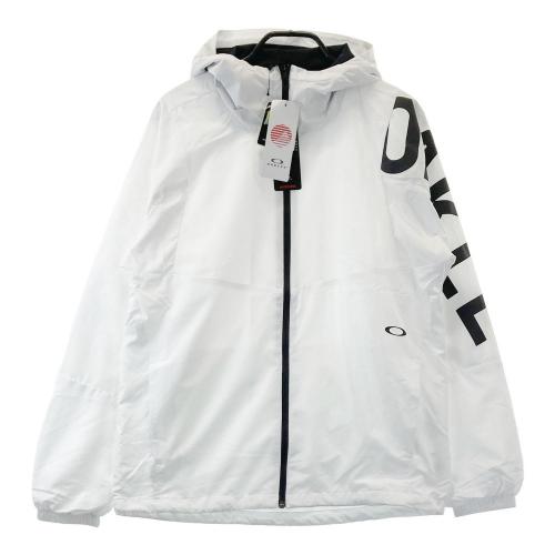 Oakley フルジップジャケット ホワイト/グレー Mサイズ　美品 OAKLEY オークリー 2024年モデル ジップジャケット ホワイト系