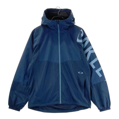 サイズ：L OAKLEY オークリー FOA406887 ジップジャケット  ネイビー系 [240101460582] ゴルフウェア メンズ ストスト OAKLEY オークリー FOA406887 ジップジャケット ネイビー系