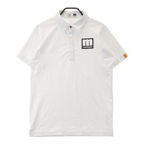 サイズ：L MUNSING WEAR マンシングウェア  ハーフジップ 半袖ポロシャツ  ホワイト系 [240101439787] ゴルフウェア メンズ ストスト 楽天市場】MUNSING WEAR マンシングウェア ハーフジップ 半袖