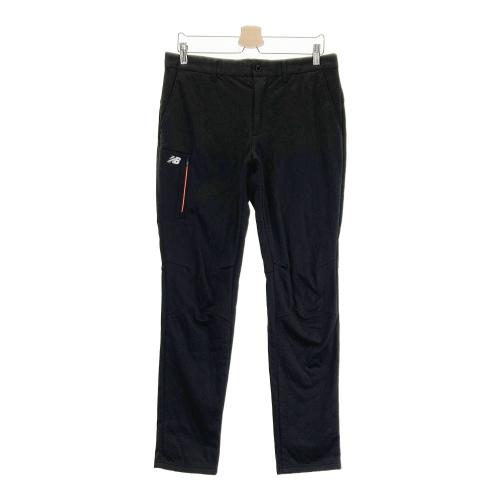 サイズ：5 NEW BALANCE GOLF ニューバランス  裏起毛 ロングパンツ  ブラック系 [240101422407] ゴルフウェア メンズ ストスト NEW BALANCE GOLF ニューバランス 裏起毛 ロングパンツ ブラック