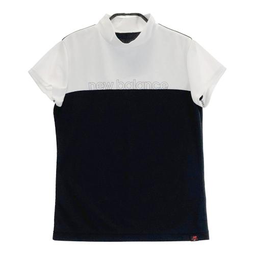 サイズ：1 NEW BALANCE GOLF ニューバランス 2023年モデル ハイネック半袖Tシャツ  ホワイト系 [240101421294] ゴルフウェア レディース ストスト NEW BALANCE GOLF ニューバランス 2023年モデル ハイネック 半袖
