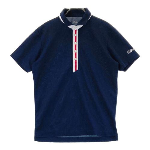 TITLEIST タイトリスト バイカラー半袖ポロシャツ オレンジ系