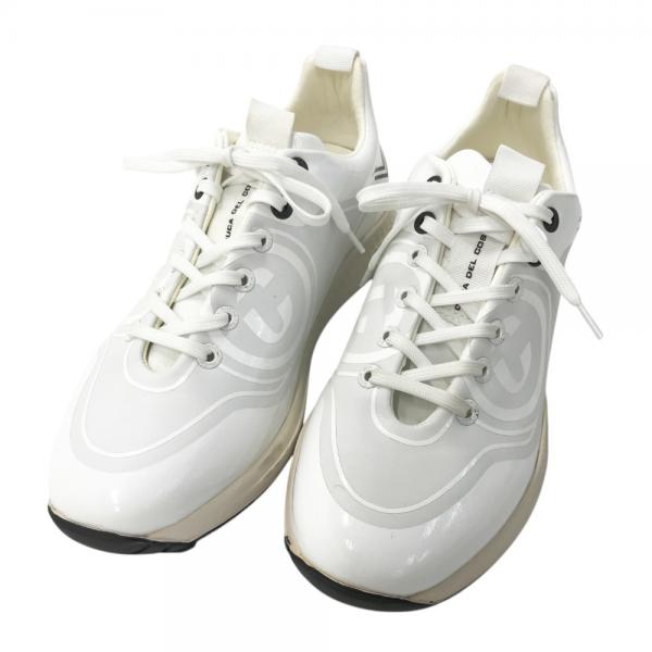 DUCA DEL COSMA ゴルフシューズ ホワイト/ブラック Dandy - White – Duca del Cosma US