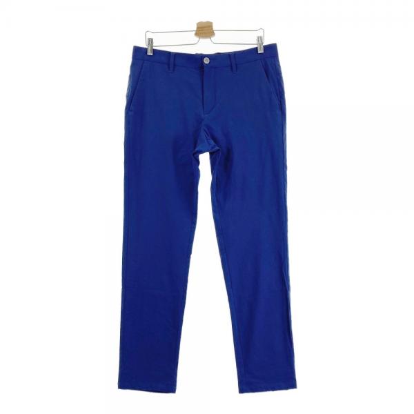 サイズ：XO DESCENTE GOLF デサントゴルフ  ストレッチ ロングパンツ  ネイビー系 [240101461218] ゴルフウェア メンズ ストスト DESCENTE GOLF デサントゴルフ ストレッチ ロングパンツ