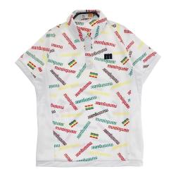 サイズ：M MUNSING WEAR マンシングウェア  メッシュ切替 半袖ジャケット  イエロー系 [240101467798] ゴルフウェア レディース ストスト MUNSING WEAR マンシングウェア メッシュ切替 半袖ジャケット