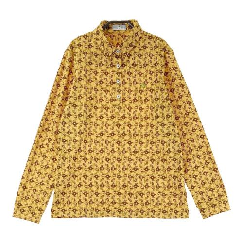 サイズ：LL MUNSING WEAR マンシングウェア  タートルネック ニットセーター  イエロー系 [240101415829] ゴルフウェア レディース ストスト MUNSING WEAR マンシングウェア タートルネック ニットセーター