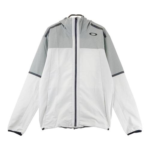 Oakley スポーツジャケット ホワイト/グレー OAKLEY オークリー 412359JP ジップ ジャケット グレー系 サイズ