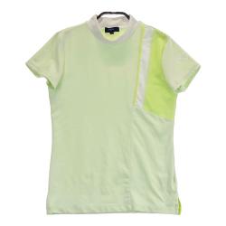 サイズ：L CALLAWAY キャロウェイ 2023年モデル ハイネック 半袖Tシャツ  グリーン系 [240101432508] ゴルフウェア レディース ストスト サイズ：L CALLAWAY キャロウェイ 2023年モデル ハイネック 半袖