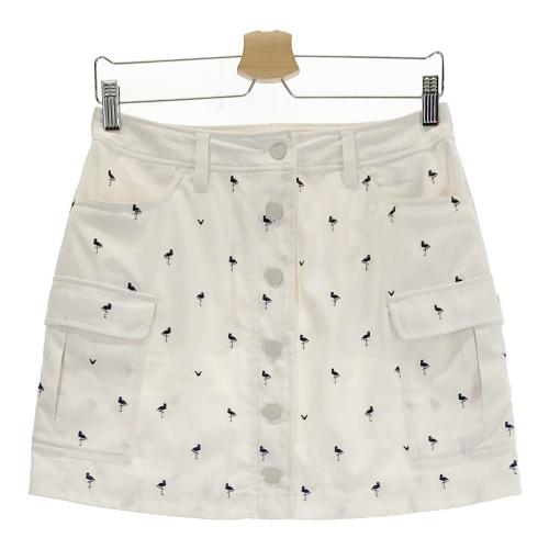 CALLAWAY キャロウェイ パンツ フラミンゴ柄 ホワイト系 サイズ