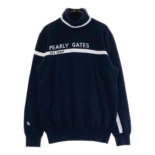 未使用　Pearly gates パーリーゲイツ　タートルネック　ニット　ゴルフ PEARLY GATES パーリーゲイツ タートルネックニットセーター