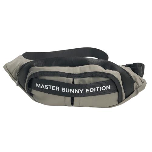 MASTER BUNNY EDITION マスターバニーエディション 2024年モデル ウエストポーチ  グレー系  [240101461758] ゴルフウェア ストスト MASTER BUNNY EDITION マスターバニーエディション 2024年モデル