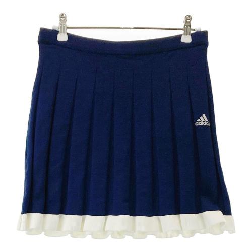 adidas 上下セット　ゴルフ　スカート ノースリーブ　ブルー系 ADIDAS GOLF アディダスゴルフ ニットスカート ブルー系 サイズ
