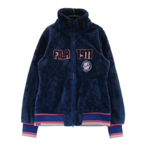 【フィラゴルフ】ジャケット　ブルゾン　4Lサイズ　ネイビー　裏地フリース FILA GOLF フィラゴルフ 裏フリース ボアジャケット ネイビー系 サイズ