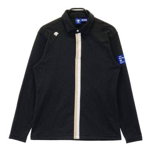DESCENTE GOLF デサントゴルフ 長袖ポロシャツ イエロー系