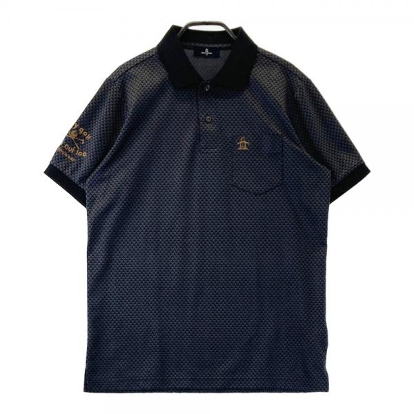 MUNSING WEAR マンシングウェア MGMPJA19 半袖ポロシャツ 総柄