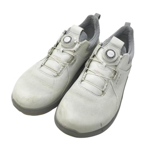 ecco エコー 102904 57370 S-Three スパイクレスゴルフシューズ  ホワイト系 EU 40 [240101437891] ゴルフウェア メンズ ストスト ecco エコー 102904 57370 S-Three スパイクレスゴルフシューズ