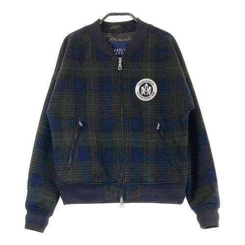 LE COQ GOLF ルコックゴルフ ウール混 ニット ジップジャケット