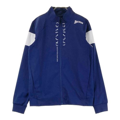 SRIXON スリクソン 半袖 ポロシャツ 総柄 ネイビー系 サイズ：M
