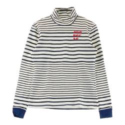 サイズ：L AND PER SE アンパスィ  長袖ハイネックTシャツ  ブラック系 [240101429319] ゴルフウェア レディース ストスト AND PER SE(アンパスィ) Tシャツ｜中古ゴルフウェア通販サイト