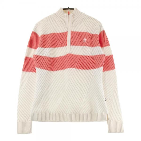 マンシングウエアー/Munsingwear ハーフジップセーター　裏地付き Munsingwear 防風ハーフジップセーター -デサントストア