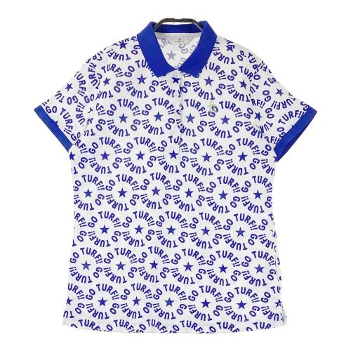 サイズ：M MUNSING WEAR マンシングウェア 2023年モデル ハーフジップ 半袖ポロシャツ  ブルー系 [240101442116] ゴルフウェア メンズ ストスト MUNSING WEAR マンシングウェア 2023年モデル ハーフジップ 半袖