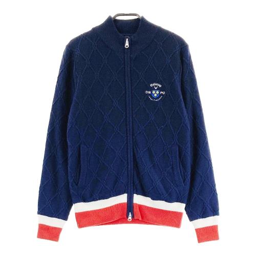 ADIDAS GOLF アディダスゴルフ 裏地付 ニット ジップジャケット
