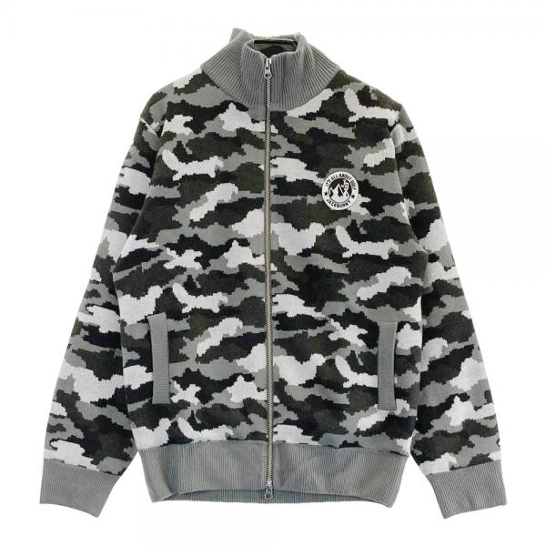 ジャックバニー　カモフラ　ニット 30%OFF価格／(美品)Jack Bunny ジャックバニー 長袖ニット