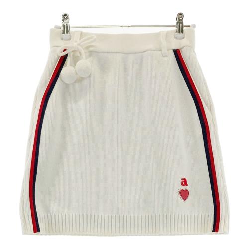 ARCHIVIO アルチビオ 蓄熱インナー付き スカート ストライプ柄