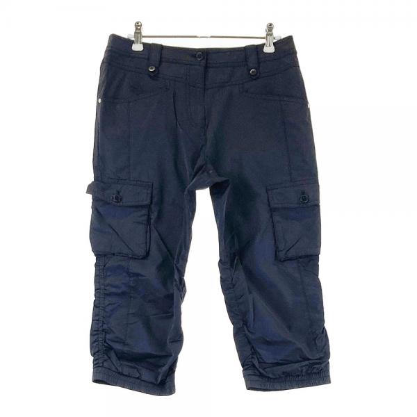 Munsing wear ネイビー クロップドパンツ レディースL MUNSING WEAR マンシングウェア クロップドパンツ ネイビー系