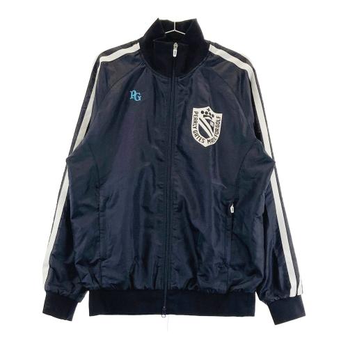 パーリーゲイツ ボア ジャケット 3 ブルー ロゴ柄 ゴルフ メンズ PEARLY GATES パーリーゲイツ 2022年モデル ボア ジップジャケット 総