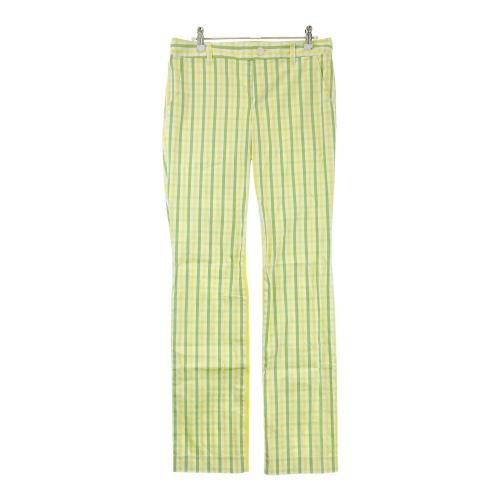 サイズ：82 23区GOLF ニジュウサンクゴルフ  コットン混 ストレッチパンツ ストライプ柄 レッド系 [240101413443] ゴルフウェア メンズ ストスト 23区GOLF ニジュウサンクゴルフ コットン混 ストレッチパンツ