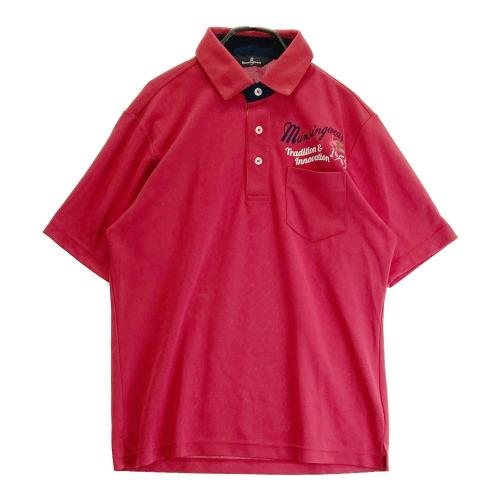 MUNSING WEAR マンシングウェア 半袖ポロシャツ チェック柄