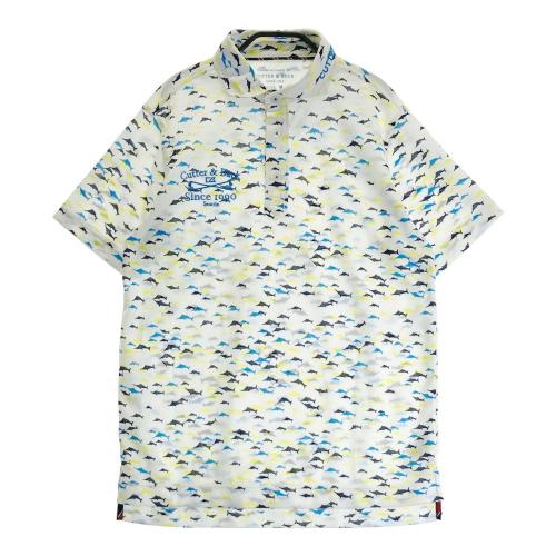 サイズ：L CUTTER&amp;BUCK カッターアンドバック  半袖ポロシャツ ドットエアー  オレンジ系 [240101483037] ゴルフウェア メンズ ストスト CUTTER&BUCK カッターアンドバック 半袖ポロシャツ ドットエアー