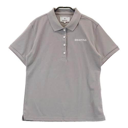BRIEFING GOLF ブリーフィング 半袖ポロシャツ ホワイト系 サイズ：M