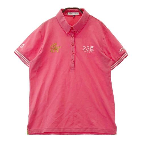 23区GOLF ニジュウサンクゴルフ ×ERIKA KIKUCHI 半袖ポロシャツ