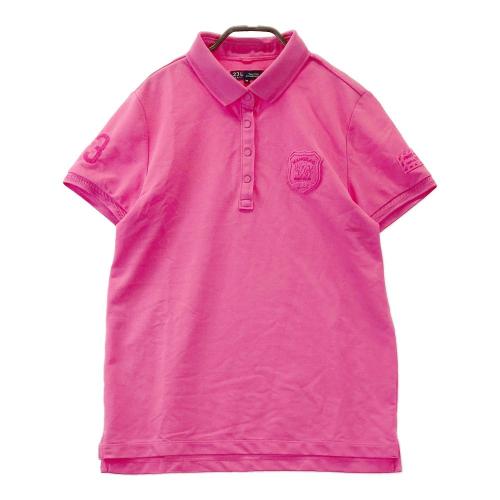 サイズ：2 23区GOLF ニジュウサンクゴルフ  半袖ポロシャツ 花柄 ピンク系 [240101430767] ゴルフウェア レディース ストスト 楽天市場】23区GOLF ニジュウサンクゴルフ 半袖ポロシャツ 花柄