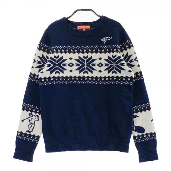BEAMS - ビームスゴルフ　ノルディックセーター BEAMS GOLF ビームスゴルフ ニットセーター ウール ノルディック