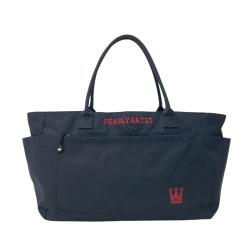 超美品】パーリーゲイツ カートバッグ ベージュ 内側ジップ