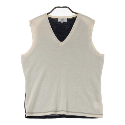 LANVIN SPORT ランバン スポール 2WAY ジップベスト オレンジ系