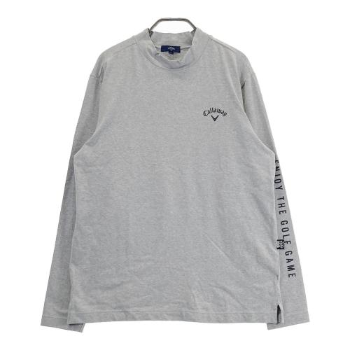 サイズ：LL CALLAWAY キャロウェイ 2024年モデル ×トイストーリー ハイネック 長袖Tシャツ  グレー系 [240101465468] ゴルフウェア メンズ ストスト CALLAWAY キャロウェイ 2024年モデル ×トイストーリー